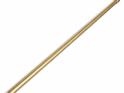 GWB1200B Fixed Panel Brace with Button C - Brushed Gold